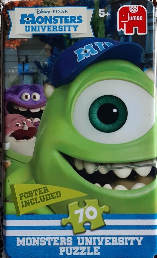 Jumbo Monsterpuzzle in blik