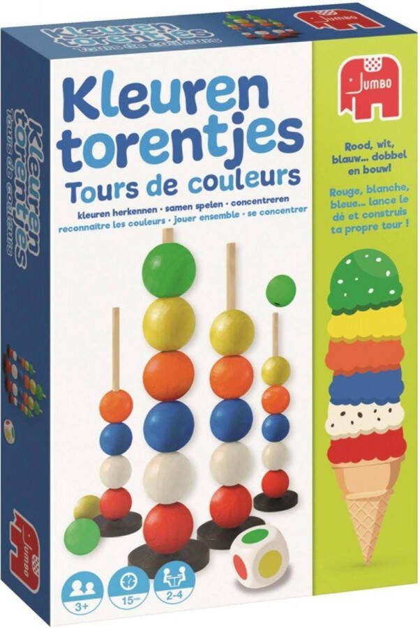 Jumbo Kleurentorentjes Kinderspel Kleuren Leren