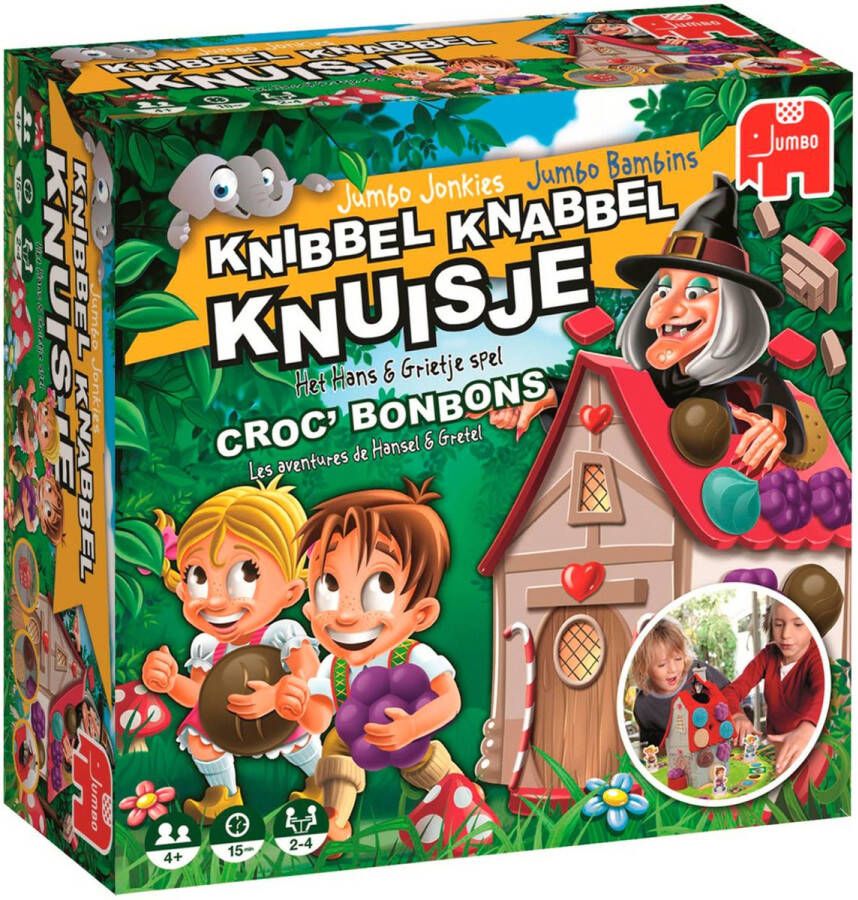 Jumbo Knibbel Knabbel Knuisje NL FR Kinderspel