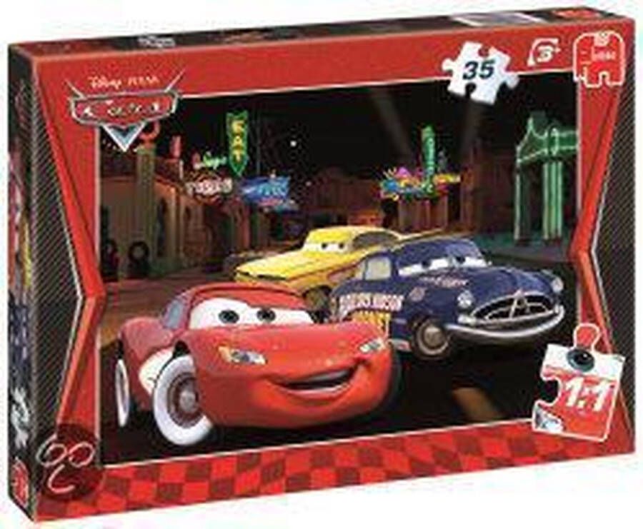 Jumbo Legpuzzel 35 stukjes Disney Cars Plymouth