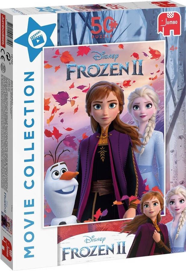 Jumbo puzzel 50 stukjes Disney Frozen 2 Cinema Collection