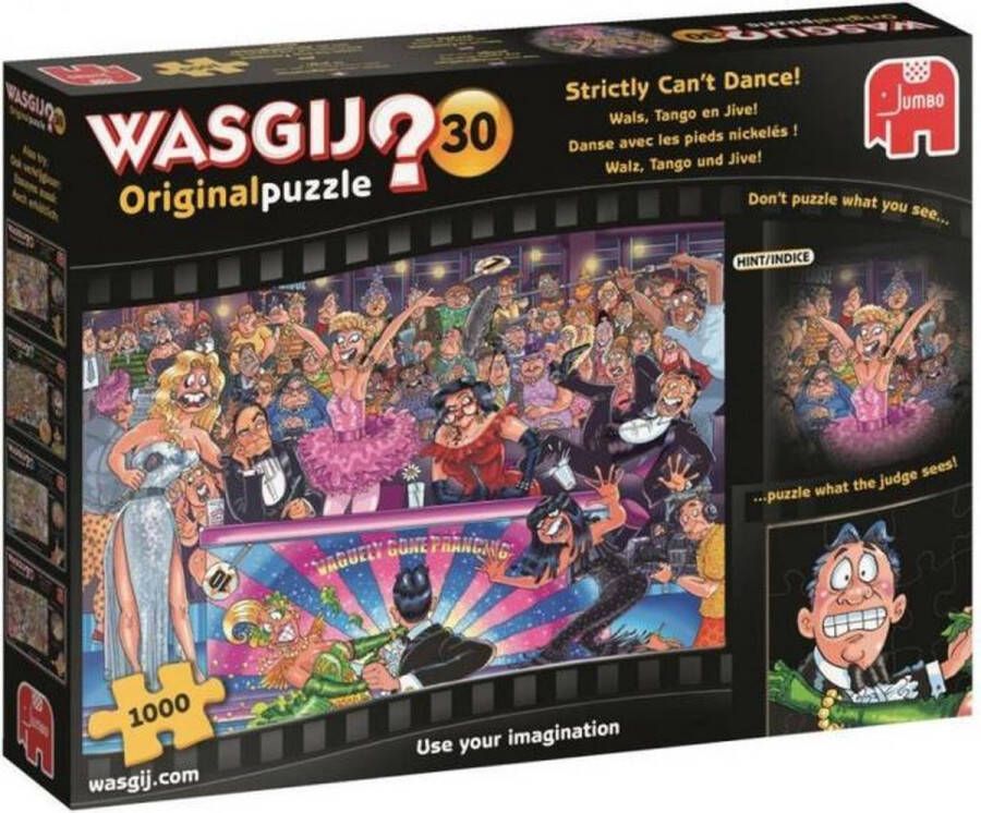 Jumbo legpuzzel Wasgij Original 30 Wals Tango en Jive 1000 stukjes