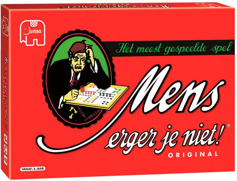 Jumbo Mens Erger Je Niet! Bordspel