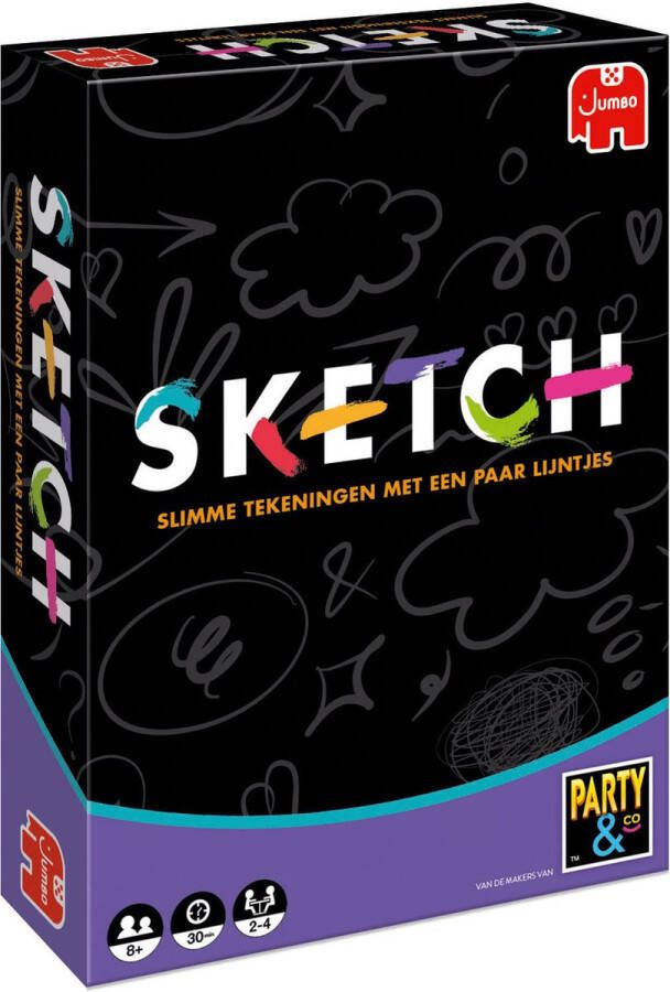 Jumbo Party & Co Sketch Partyspel Bordspel