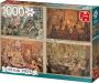 Jumbo Premium Collection Puzzel Anton Pieck Sfeer in de Woonkamer Legpuzzel 1000 stukjes - Thumbnail 1