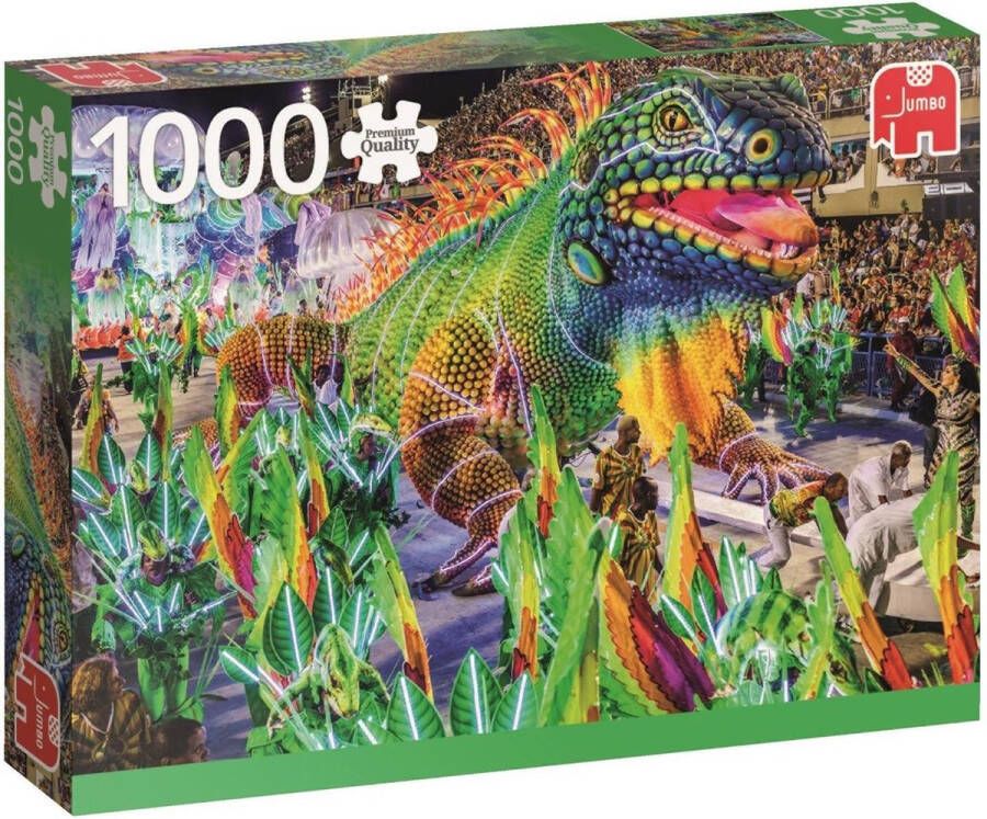 Jumbo Premium Collection Puzzel Carnaval in Rio Legpuzzel 1000 stukjes