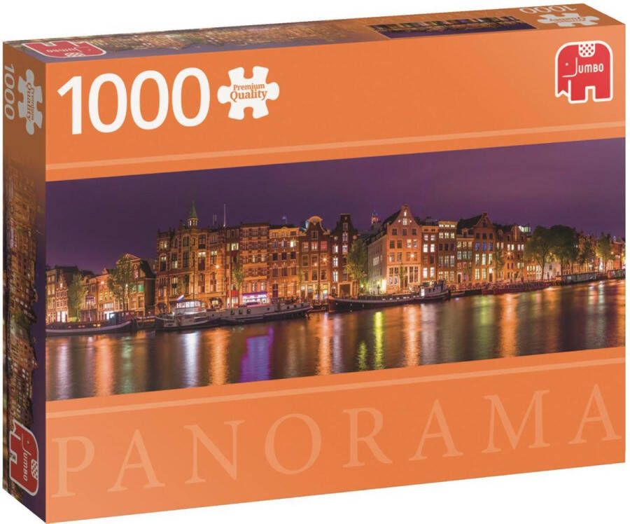 Jumbo Premium Collection Puzzel Amsterdam Skyline Panorama Legpuzzel 1000 stukjes