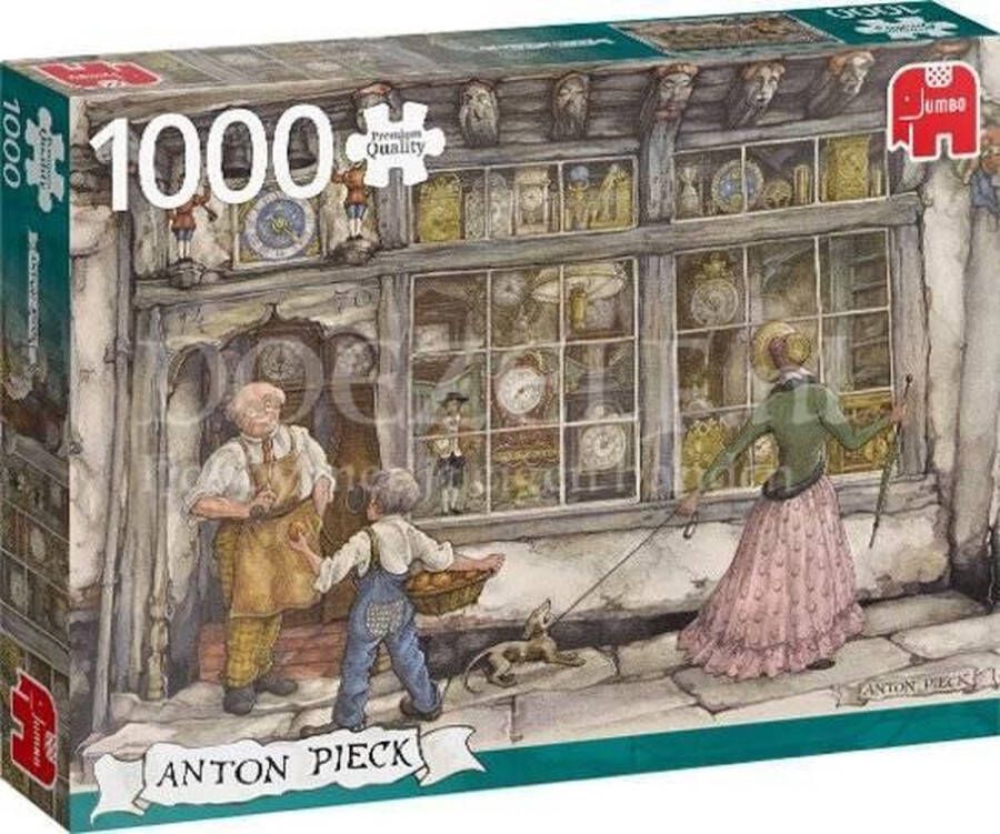 Jumbo Premium Collection Puzzel Anton Pieck De Klokkenwinkel Legpuzzel 1000 stukjes