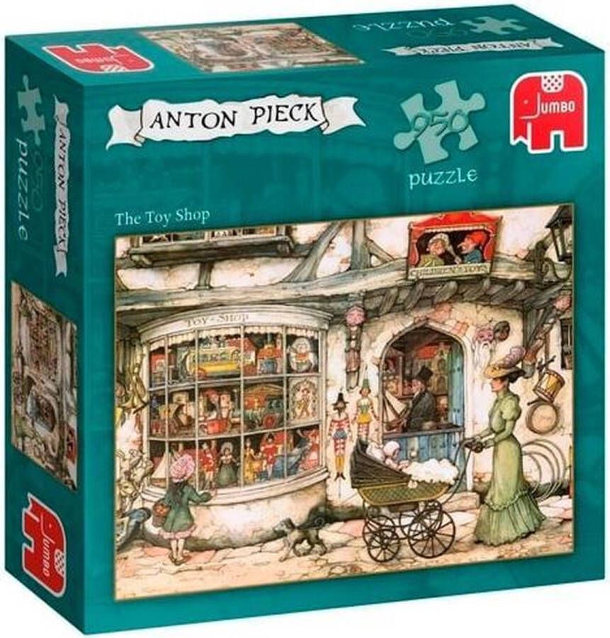 Jumbo Premium Collection Puzzel Anton Pieck De Speelgoedwinkel Legpuzzel 950 Stukjes