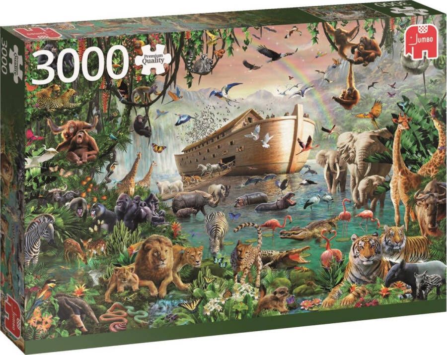 Jumbo Premium Collection Puzzel Ark van Noah Legpuzzel 3000 stukjes