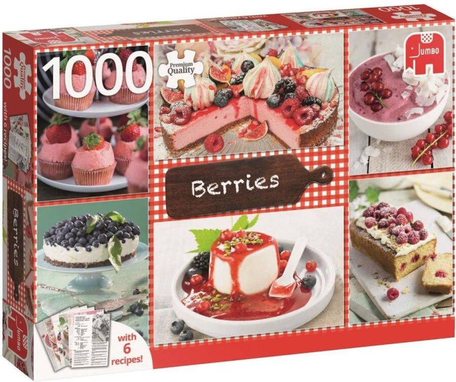 Jumbo Premium Collection Puzzel Berries Legpuzzel 1000 stukjes