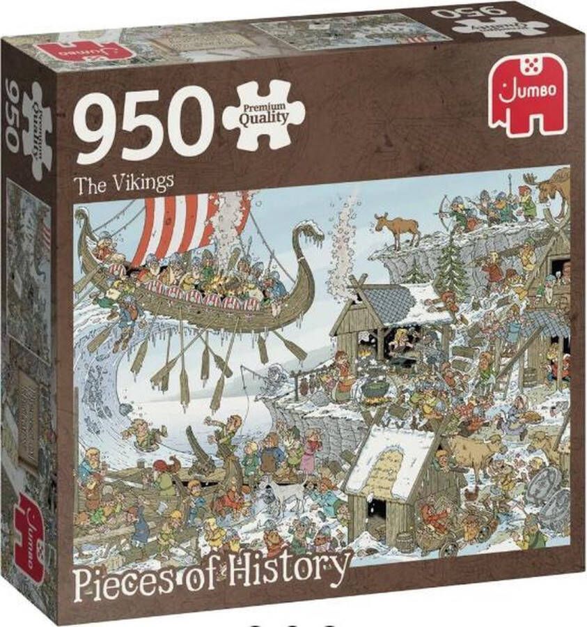 Jumbo Premium Collection Puzzel De Vikingen Legpuzzel 950 stukjes