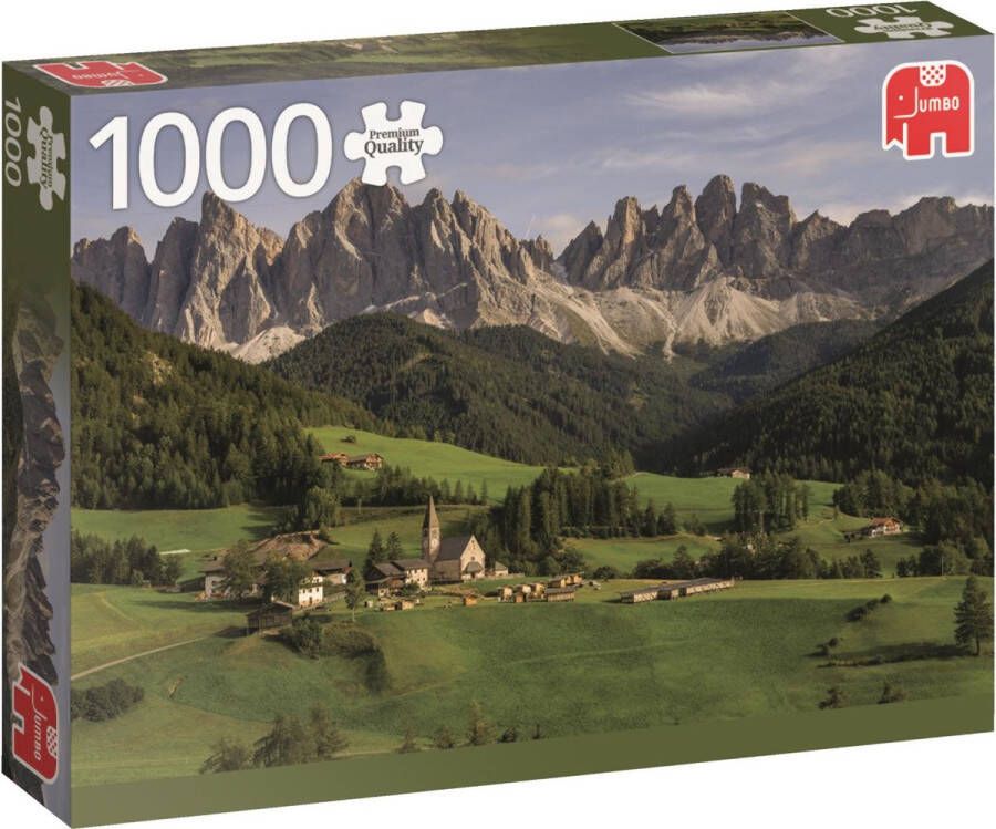 Jumbo Premium Collection Puzzel Dolemites Dolomieten Legpuzzel 1000 stukjes