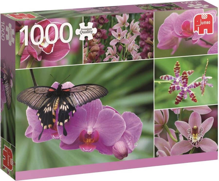 Jumbo Premium Collection Puzzel Holland Orchids Legpuzzel 1000 stukjes