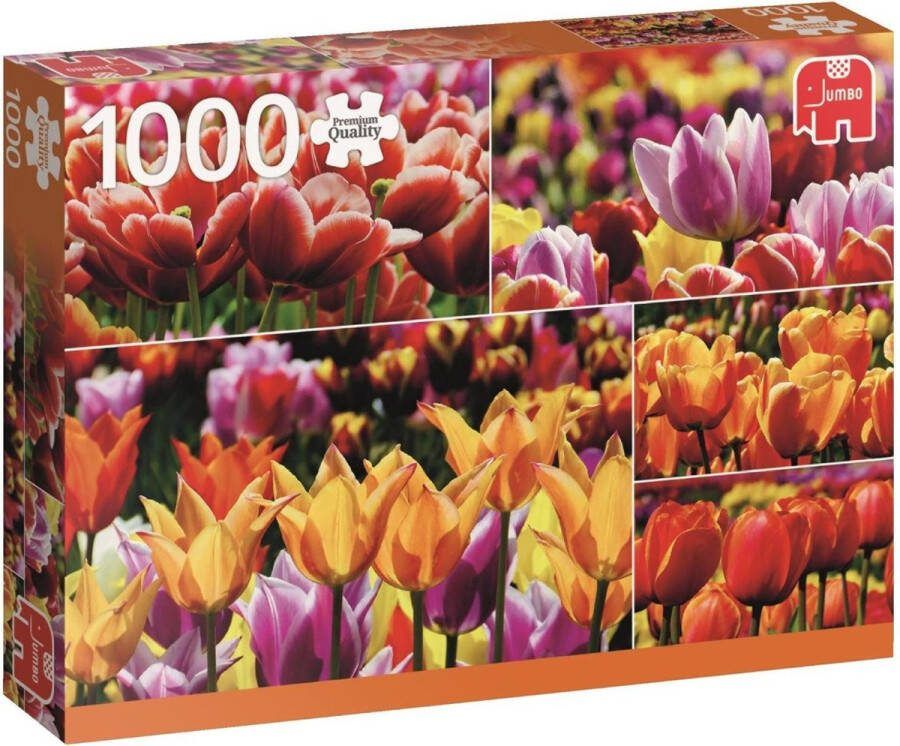 Jumbo Premium Collection Puzzel Hollandse Tulpen Legpuzzel 1000 stukjes