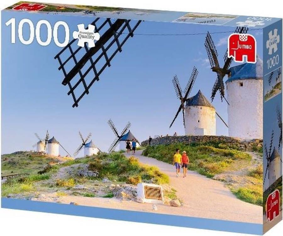 Jumbo Premium Collection Puzzel La Mancha Spain Legpuzzel 1000 stukjes