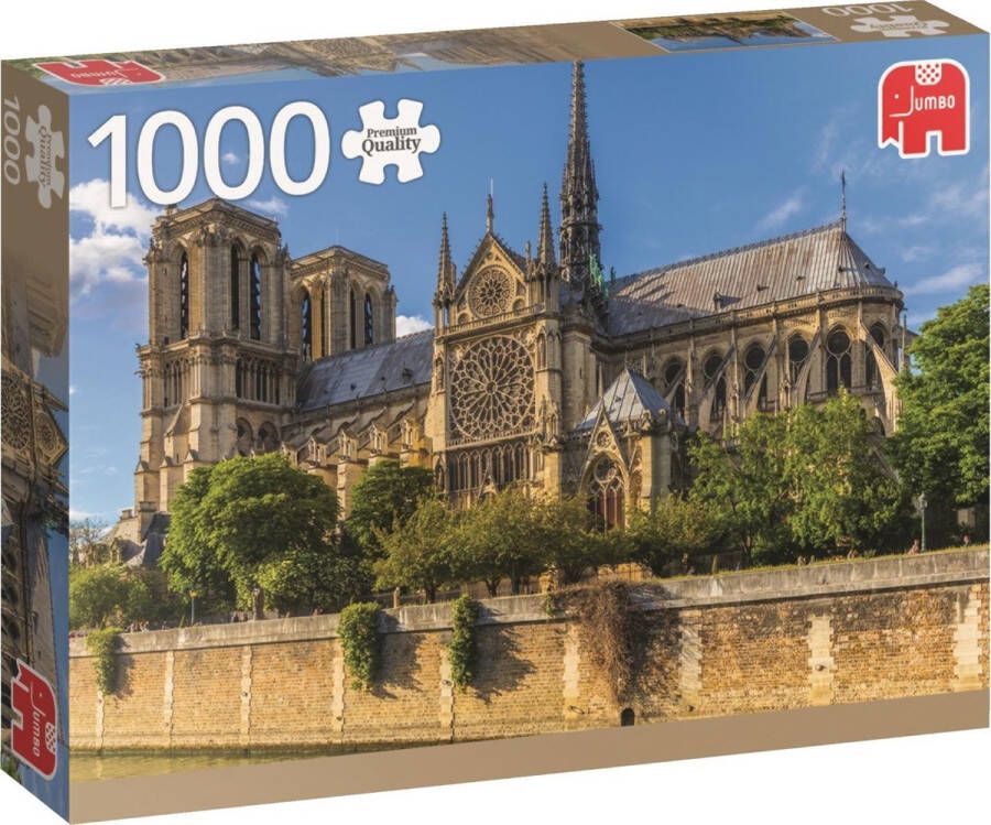 Jumbo Premium Collection Puzzel Notre Dame Legpuzzel 1000 stukjes