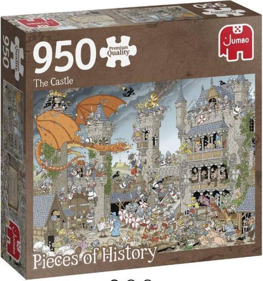 Jumbo Premium Collection Puzzel Pieces of History: Het Kasteel Legpuzzel 950 stukjes