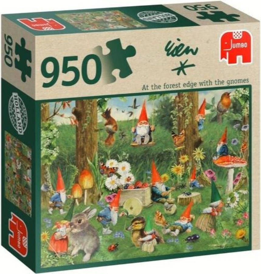 Jumbo Premium Collection Puzzel Rien Poortvliet: Kabouters aan de Bosrand Legpuzzel 950 stukjes