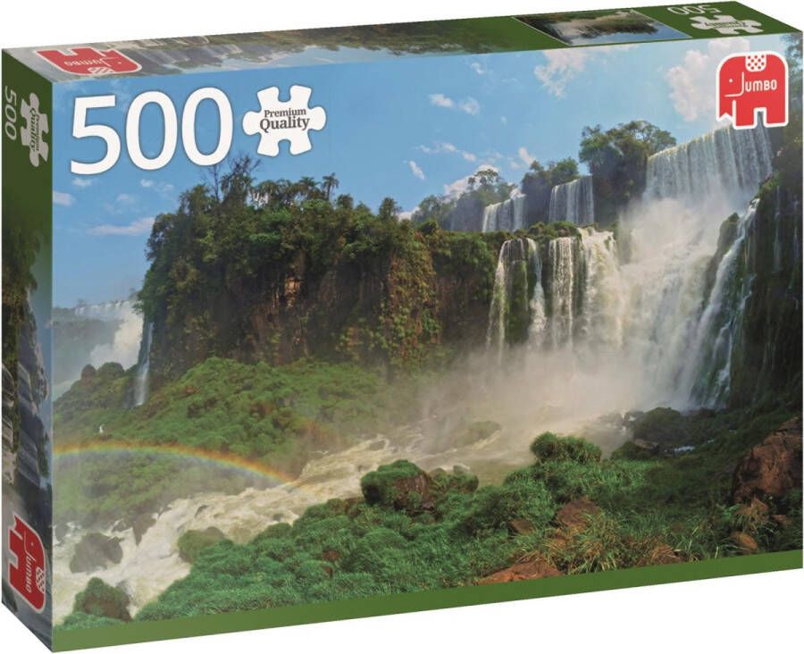 Jumbo Premium Collection Puzzel Watervallen van de Iguaçu Legpuzzel 500 stukjes