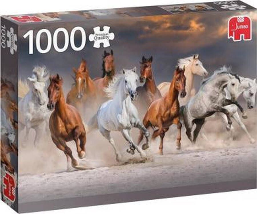 Jumbo Premium Collection Puzzel Woestijnpaarden Legpuzzel 1000 stukjes