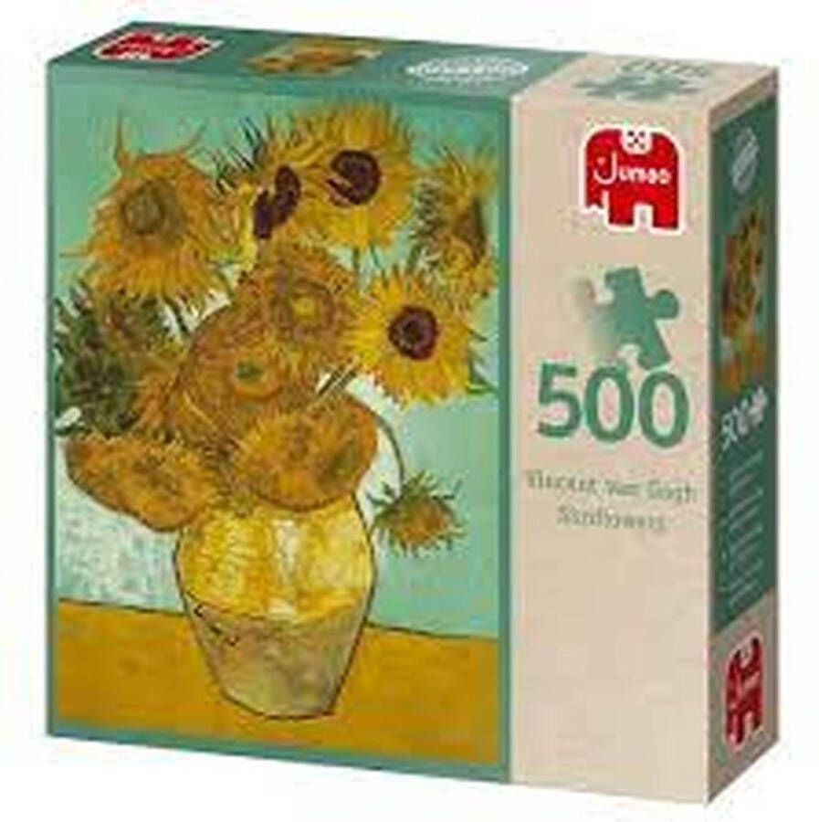 Jumbo Premium Puzzel Vincent van Gogh Sunflowers Legpuzzel 500 stukjes
