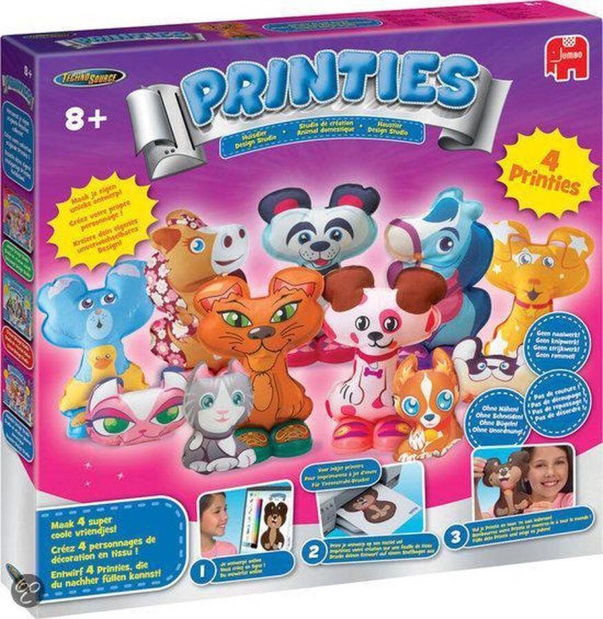 Jumbo Printies Startkit Huisdieren