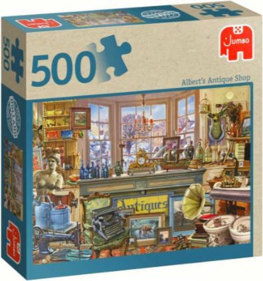 Jumbo puzzel Albert's Antique Shop winkel 500 stukjes