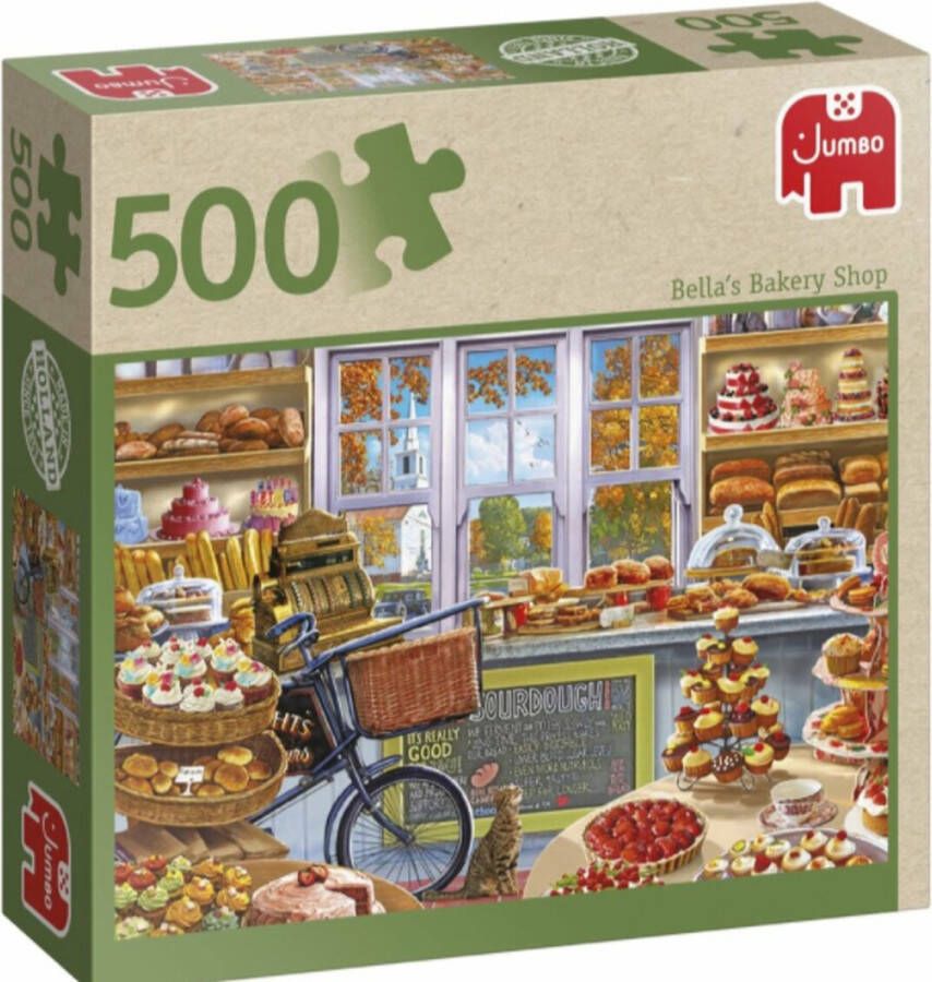 Jumbo puzzel Bella's Bakery Shop 500 stukjes |