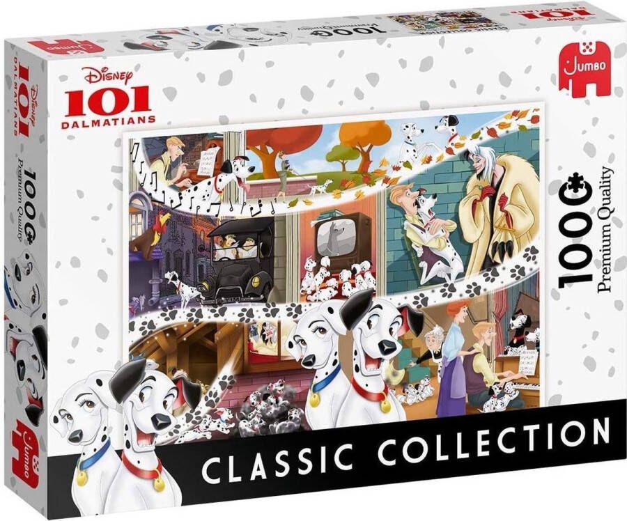 Jumbo Puzzel Disney Classic Collection 101 Dalmatians Legpuzzel 1000 stukjes