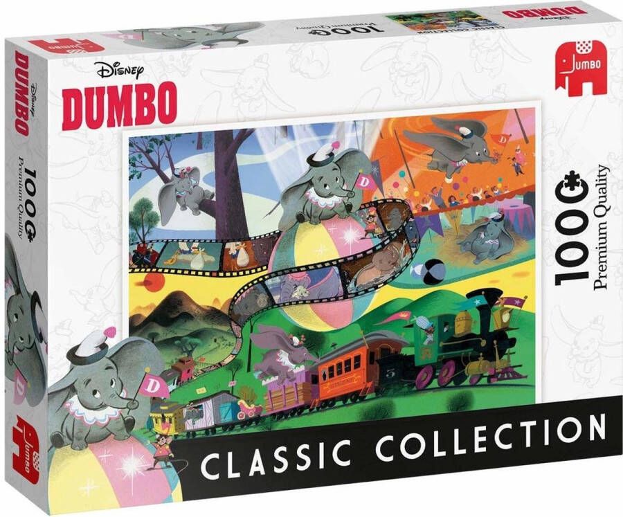 Jumbo Puzzel Disney Classic Collection Dumbo Legpuzzel 1000 stukjes