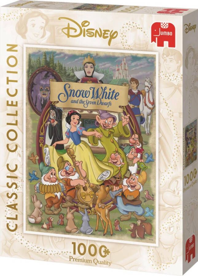 Jumbo Puzzel Disney Classic Collection Snow White Legpuzzel 1000 stukjes