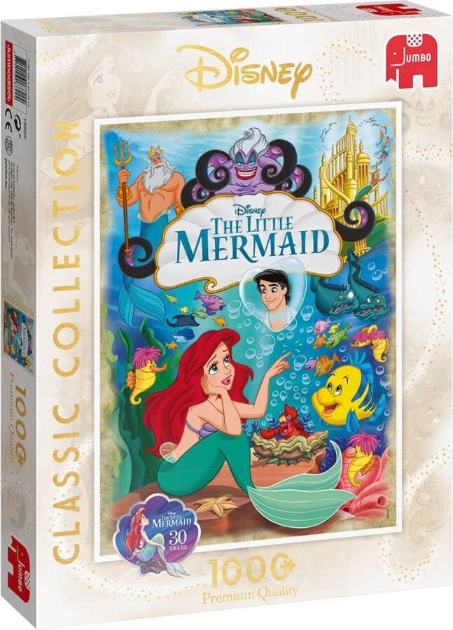 Jumbo "Disney (Ariel) Little Mermaid 30th Anniversary 1000 stukjes