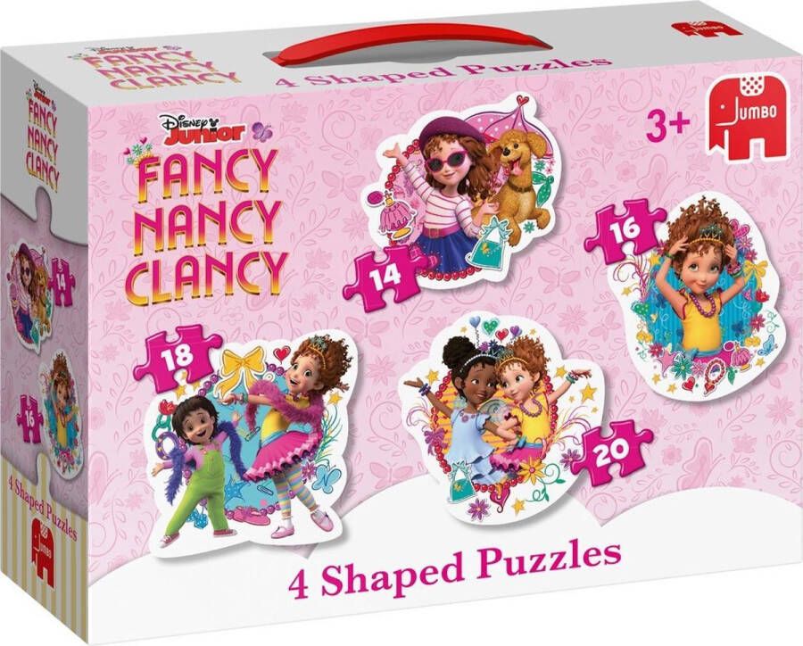 Jumbo Puzzel Fancy Nancy 4-in-1 14 16 18 20 Stukjes