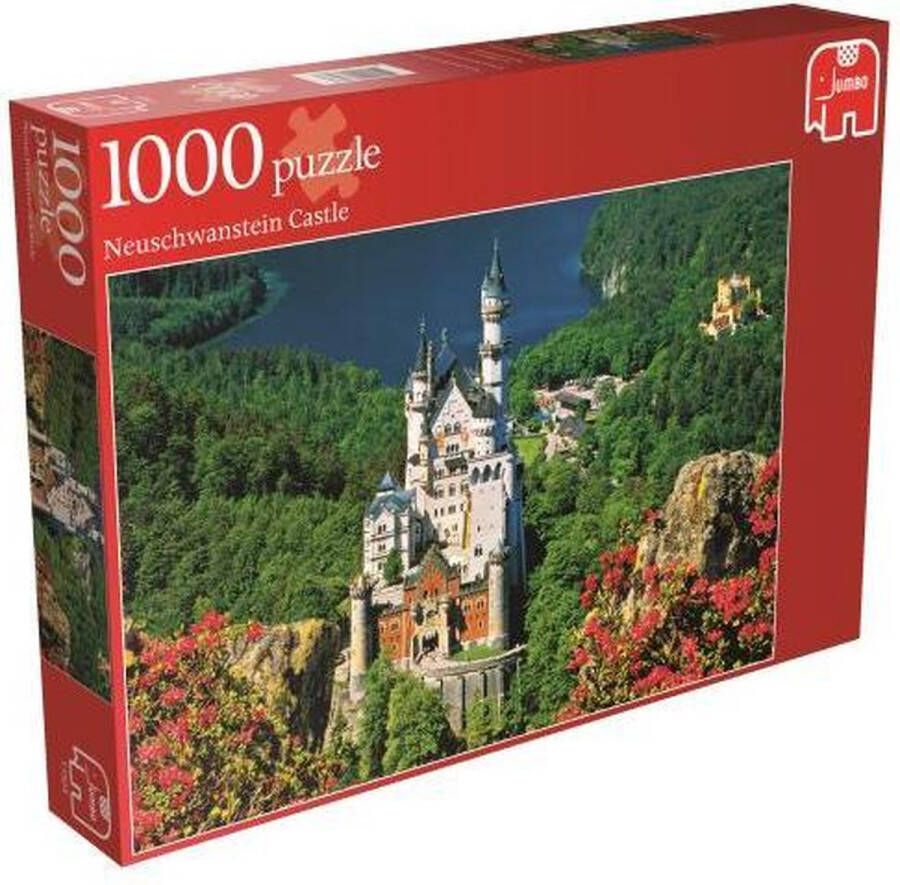 Jumbo Puzzel Neuschwanstein Castle Legpuzzel 1000 stukjes