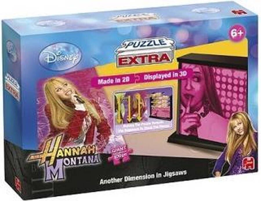 Jumbo Extra Hannah Montana Puzzel 100 stukjes