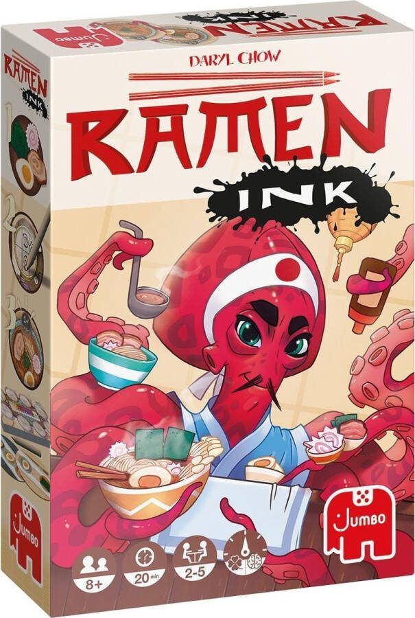 Jumbo Ramen Ink Kaartspel Bordspel