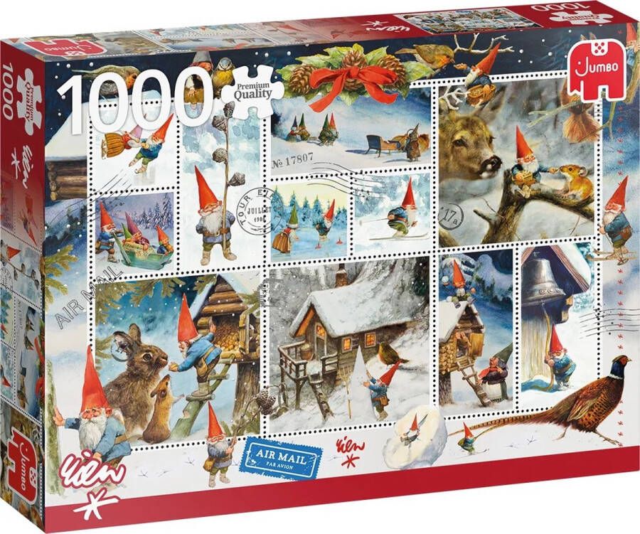 Jumbo Rien Poortvliet Kerst Met De Kabouters Puzzel 1000 Stukjes