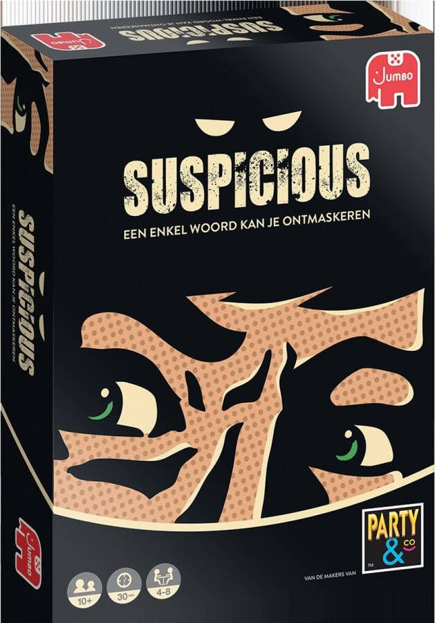 Jumbo Suspicious Partyspel Kaartspel