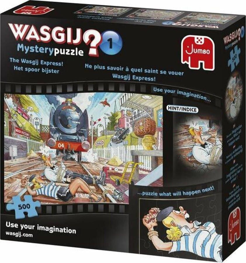 Jumbo Wasgij 1 Het Spoor Bijster puzzel van 500 stukjes