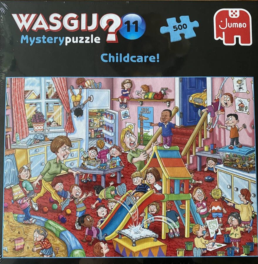 Jumbo Wasgij? 11 kinderopvang childcare! Mystery Puzzel 500 stukjes