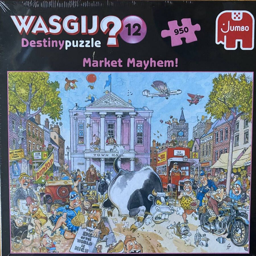 Jumbo Wasgij? 12 Destiny puzzle Market Mayhem! puzzel 950 stukjes