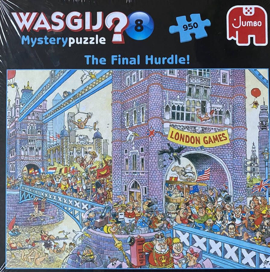 Jumbo Wasgij? 8 Mystery puzzle The Final Hurdle! puzzel 950 stukjes