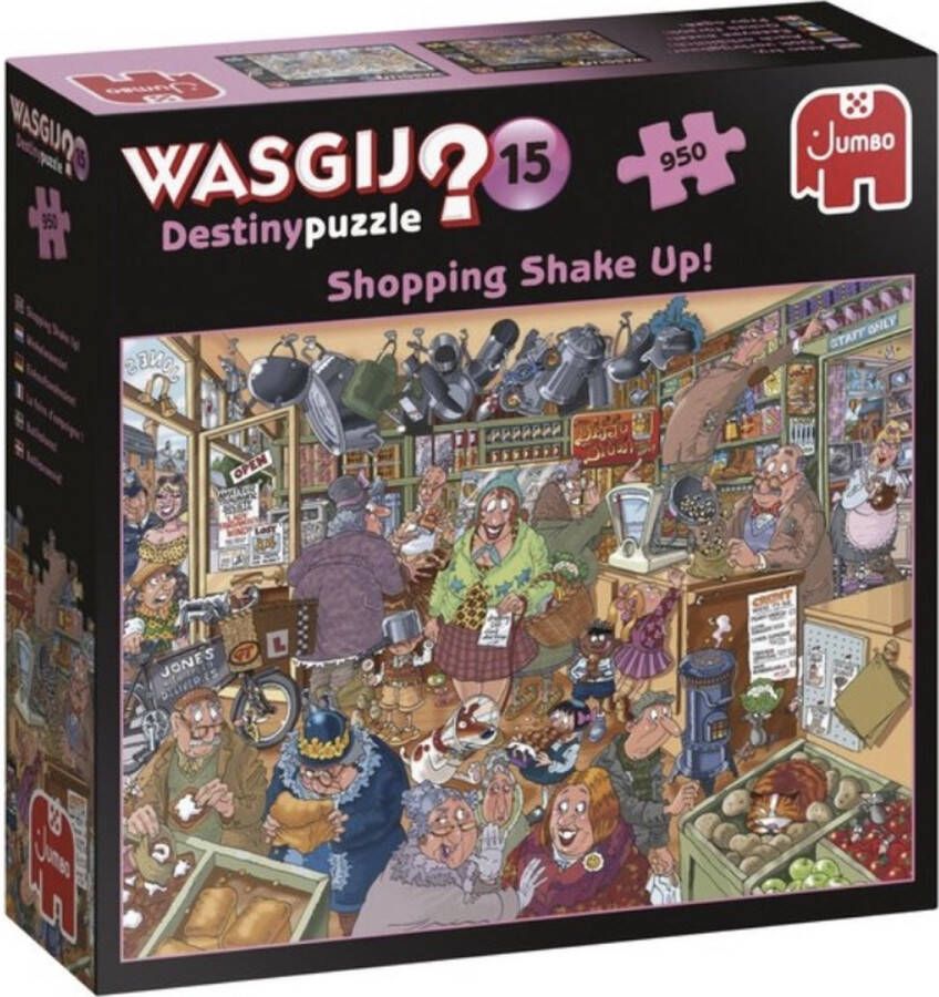 Jumbo Wasgij Destiny 15 Shopping Shake Up! 950 stukjes Puzzel