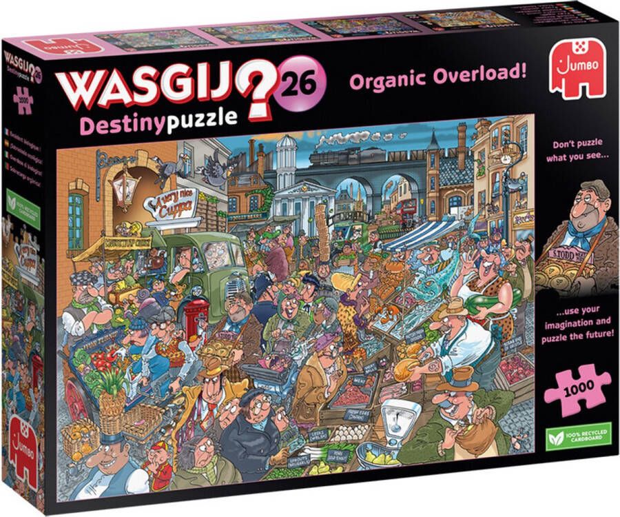 Jumbo Wasgij Destiny 26 Puzzel Barstensvol Bio! 1000 Stukjes