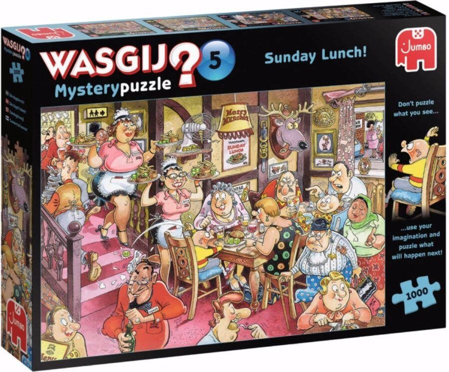 Jumbo Wasgij Mystery 5 Sunday Lunch 1000 stukjes