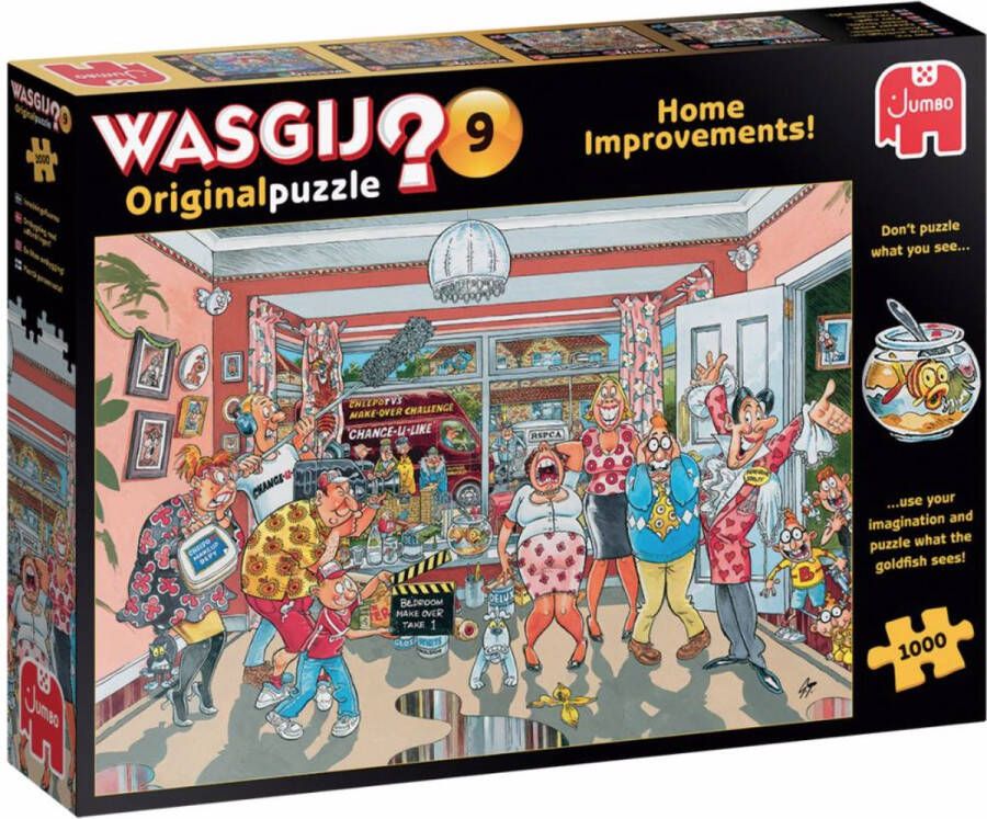 Jumbo Wasgij Original 9 Home Improvements legpuzzel 1000 stukjes