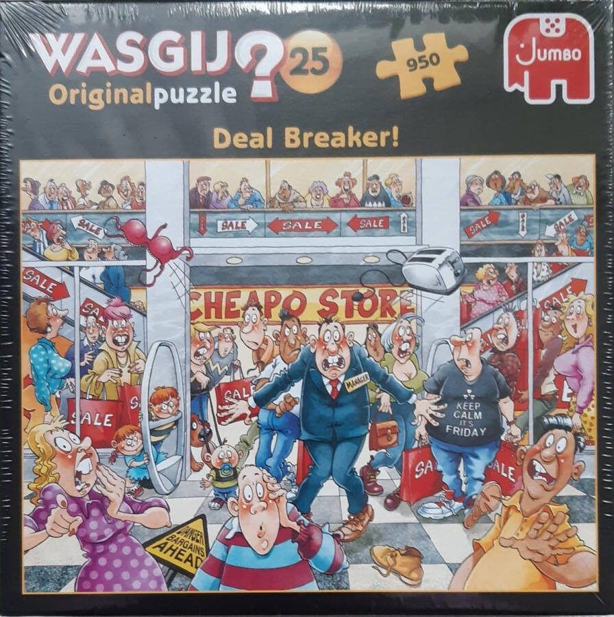Jumbo Wasgij Original puzzel Deal Breaker 950 stukjes