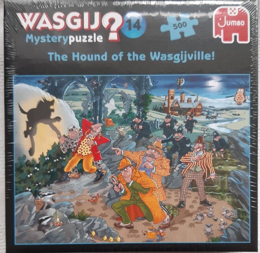 Jumbo Wasgij puzzel The hound of the Wasgijville 500 stukjes