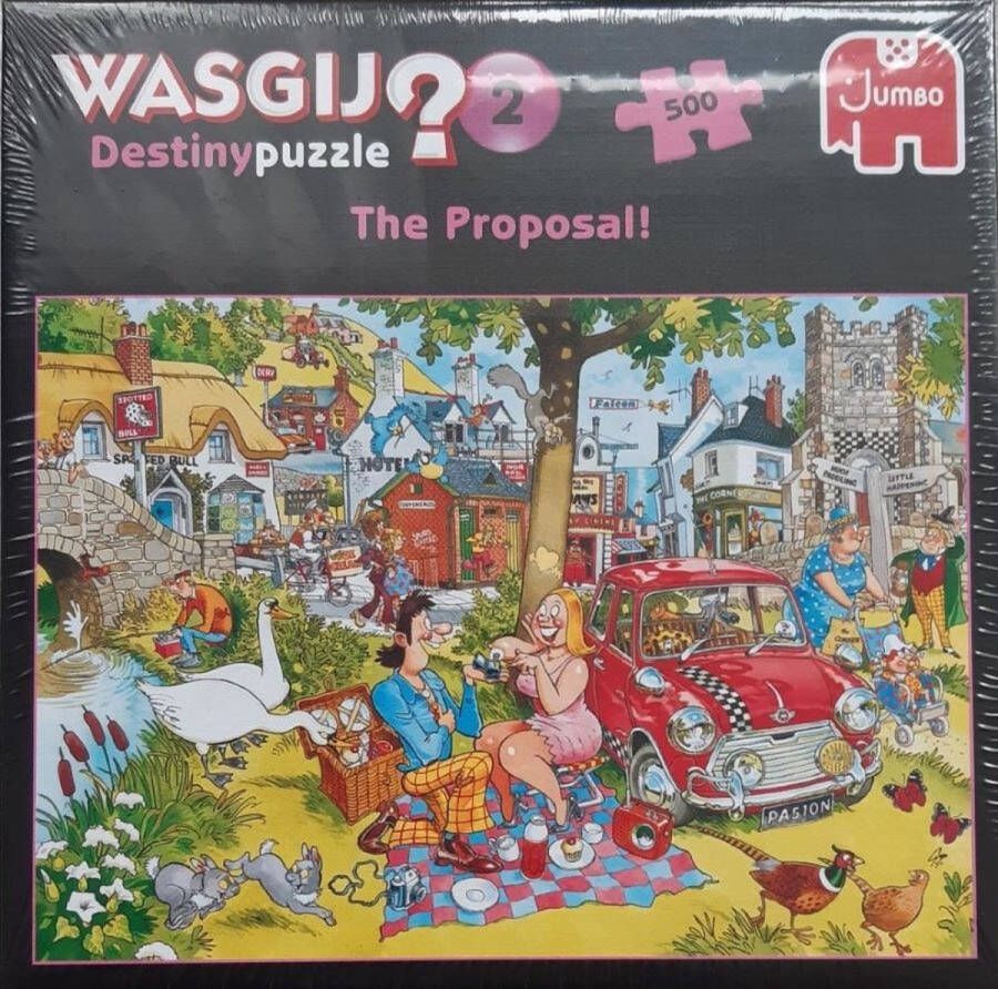 Jumbo Wasgij puzzel The proposal! 500 stukjes